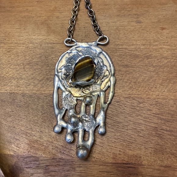 Dansk Smykkekunst Jewelry - VTG DANISH DESIGNER DANSK SMYKKEKUNST DS DENMARK